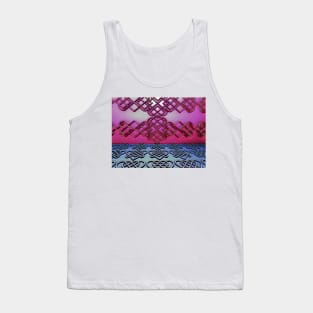 Robot Baby Nursery Motif Tank Top